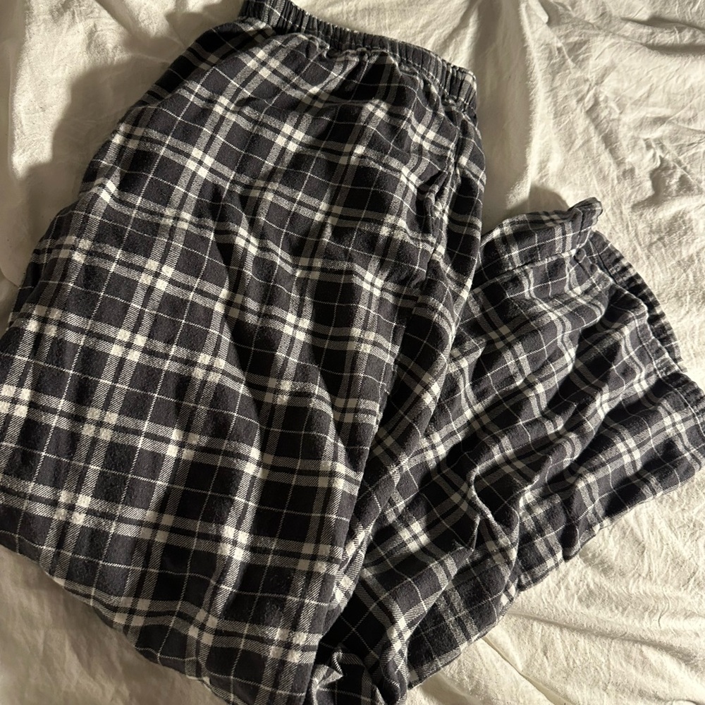 american eagle plaid pajama pants